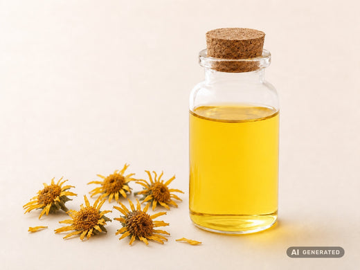 Arnica Macerate (dried flowers), COS, organic