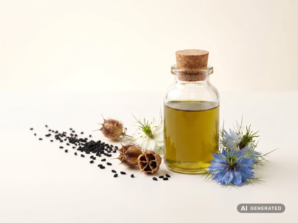 Schwarzkümmelöl kaltgepresst, bio (Ägypten)