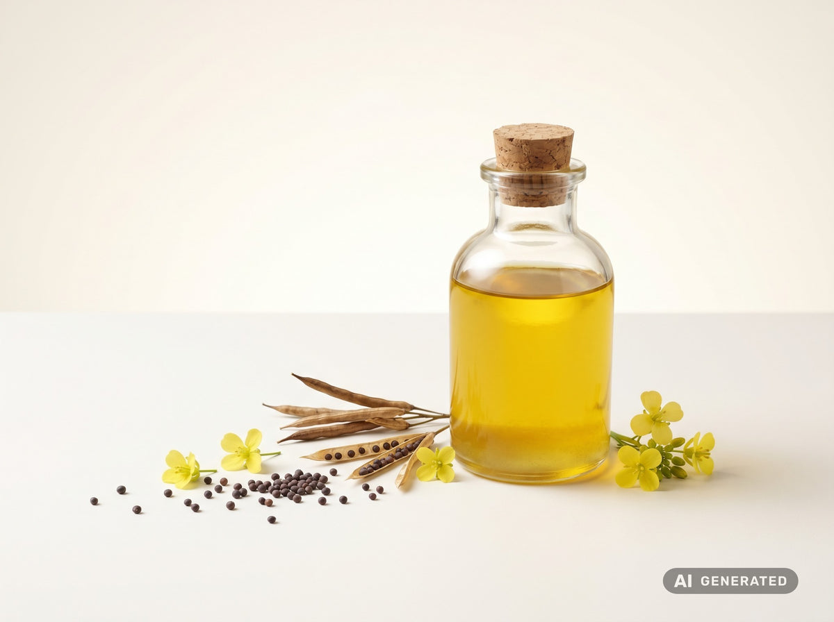 Olio di senape spremuto a freddo, bio