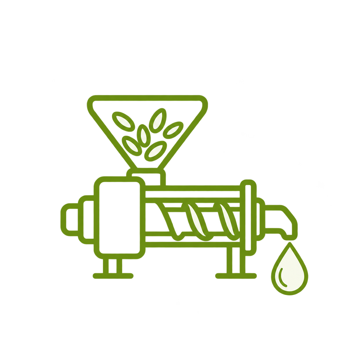 Prensado en frío de aceites vegetales