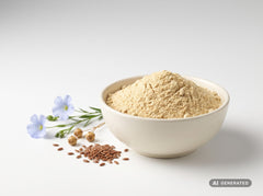 Linseed Flour, golden, organic